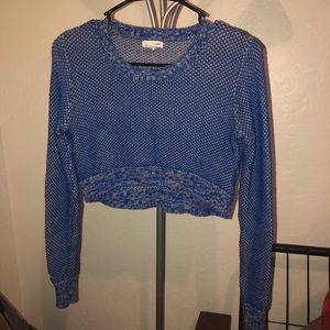 Silence + Noise Cropped Sweater